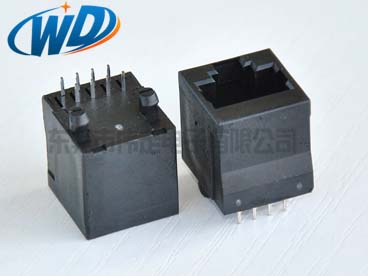 高品质 顶部垂直插入型 网络接插件 8针扁针