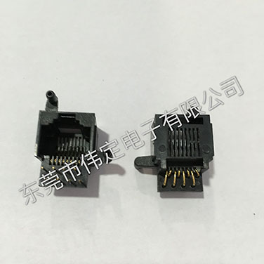 英式RJ45网络接口 底部插入式UK网络插座带2个固定柱
